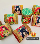 Bangle Box, Wedding Favor, Bangle Organizer, Diwali Gift, Wedding Gift, Birthday Gift, Indian Bridesmaid box, Return Gift, Karvachauth